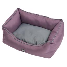 Hunde sofaseng Buster Black Plum Steel Grey